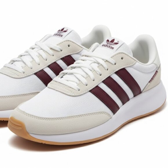 adidas Other - Adidas Run 70s Sneakers White Maroon | Men’s US 9